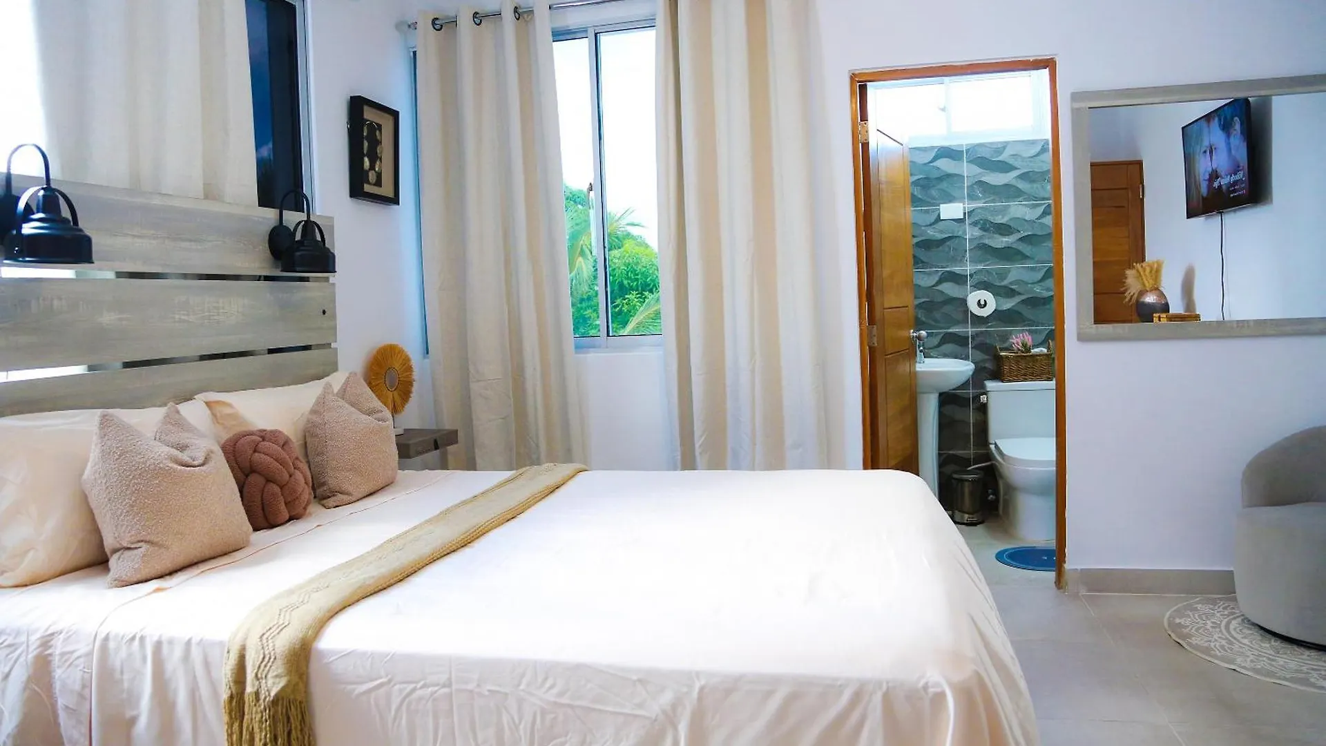 푼타 카나 Casa Tropical Con Piscina Privada 빌라 도미니카 공화국